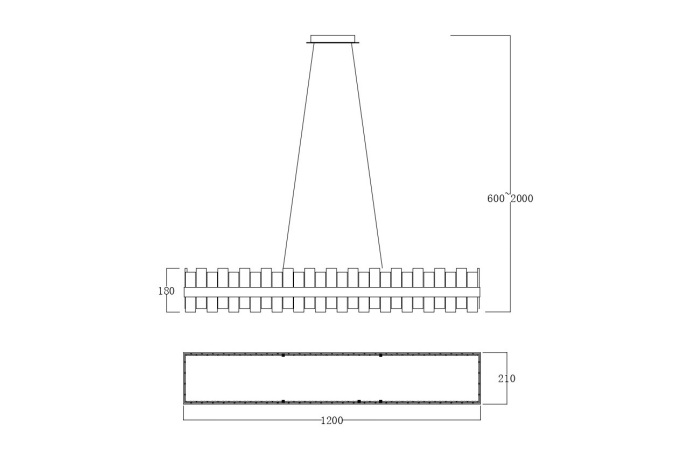 Подвесная люстра Garda Decor 162FL-60082