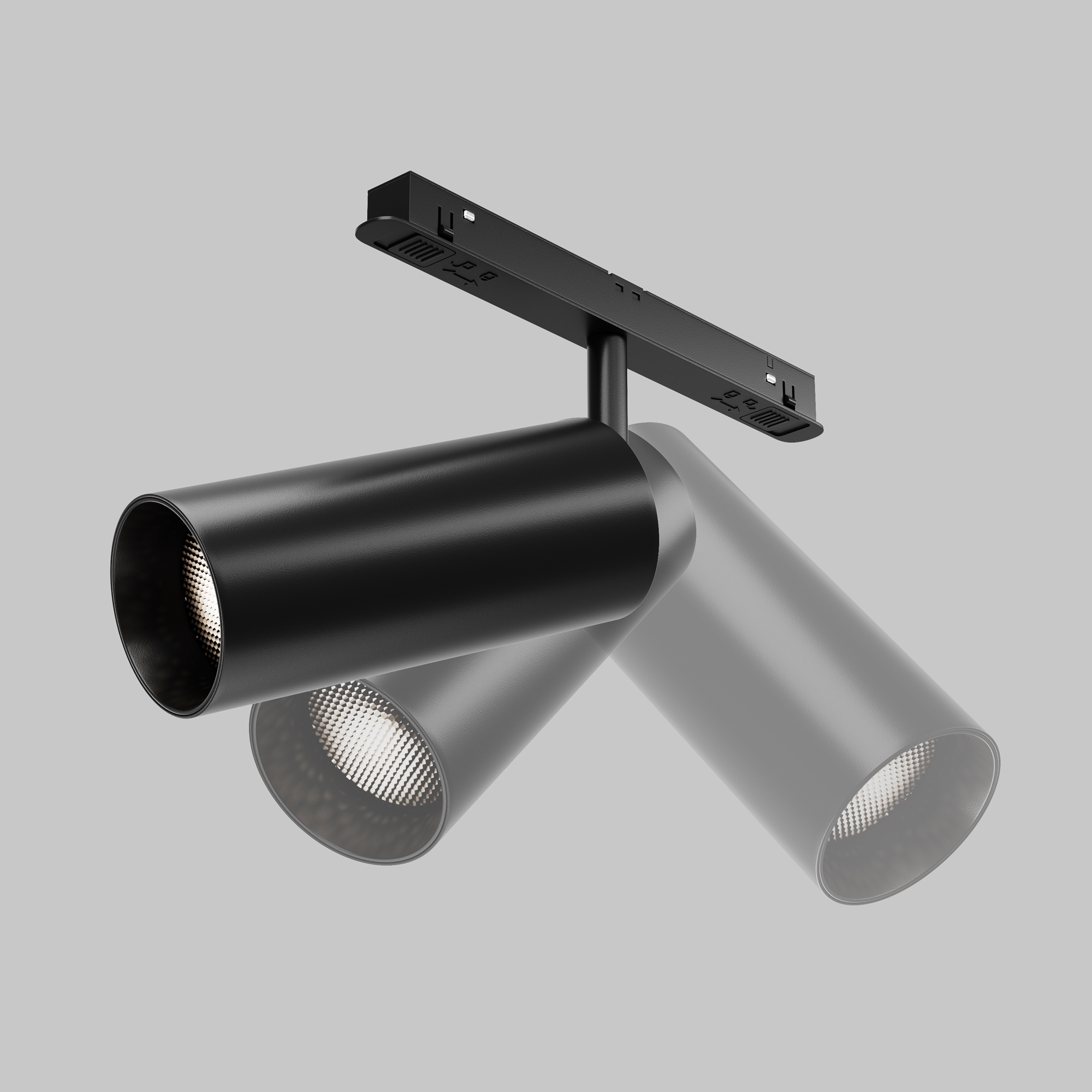 Трековый светильник Maytoni Focus LED TR032-4-20W3K-M-DS-B_MY