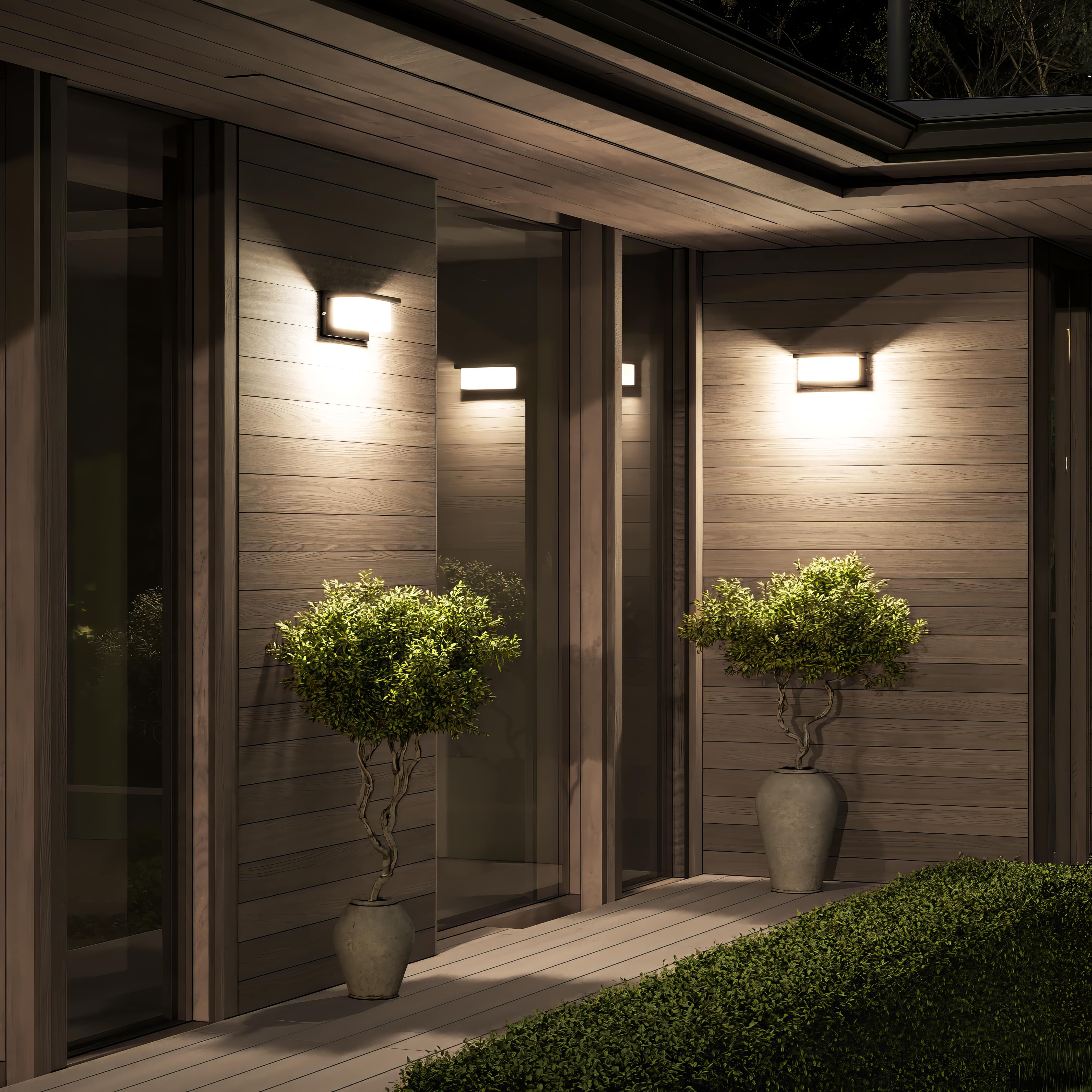 Уличный настенный светильник ST Luce COMBO SL9532.401.01