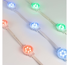 Модуль управляемый SPI-F6-D40 24V RGB-RAM-Auto (1.25W, IP68, 120 deg) ( Arlight 036828_ARL