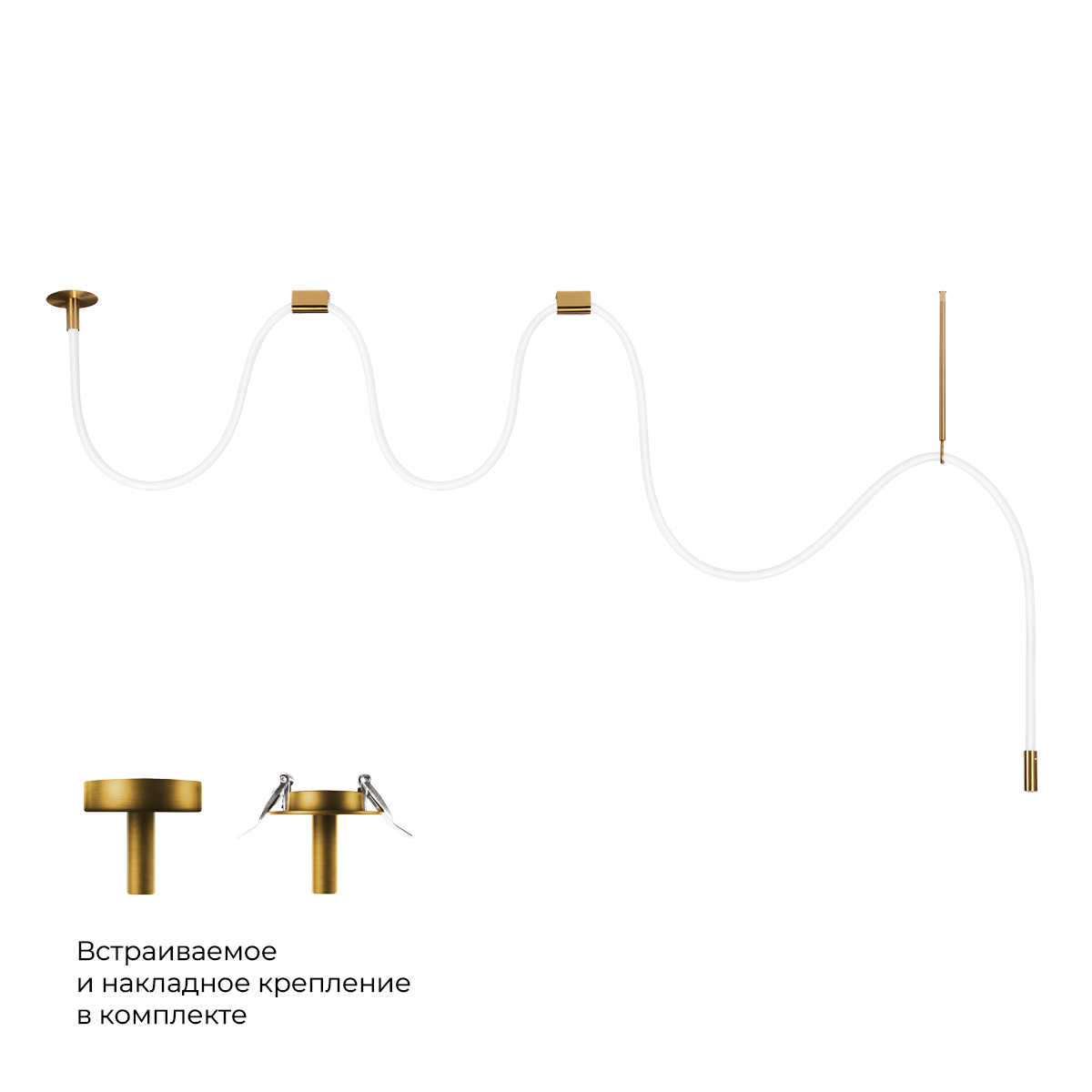 Потолочный светильник LOFT IT Thread 10388B Brass_LF