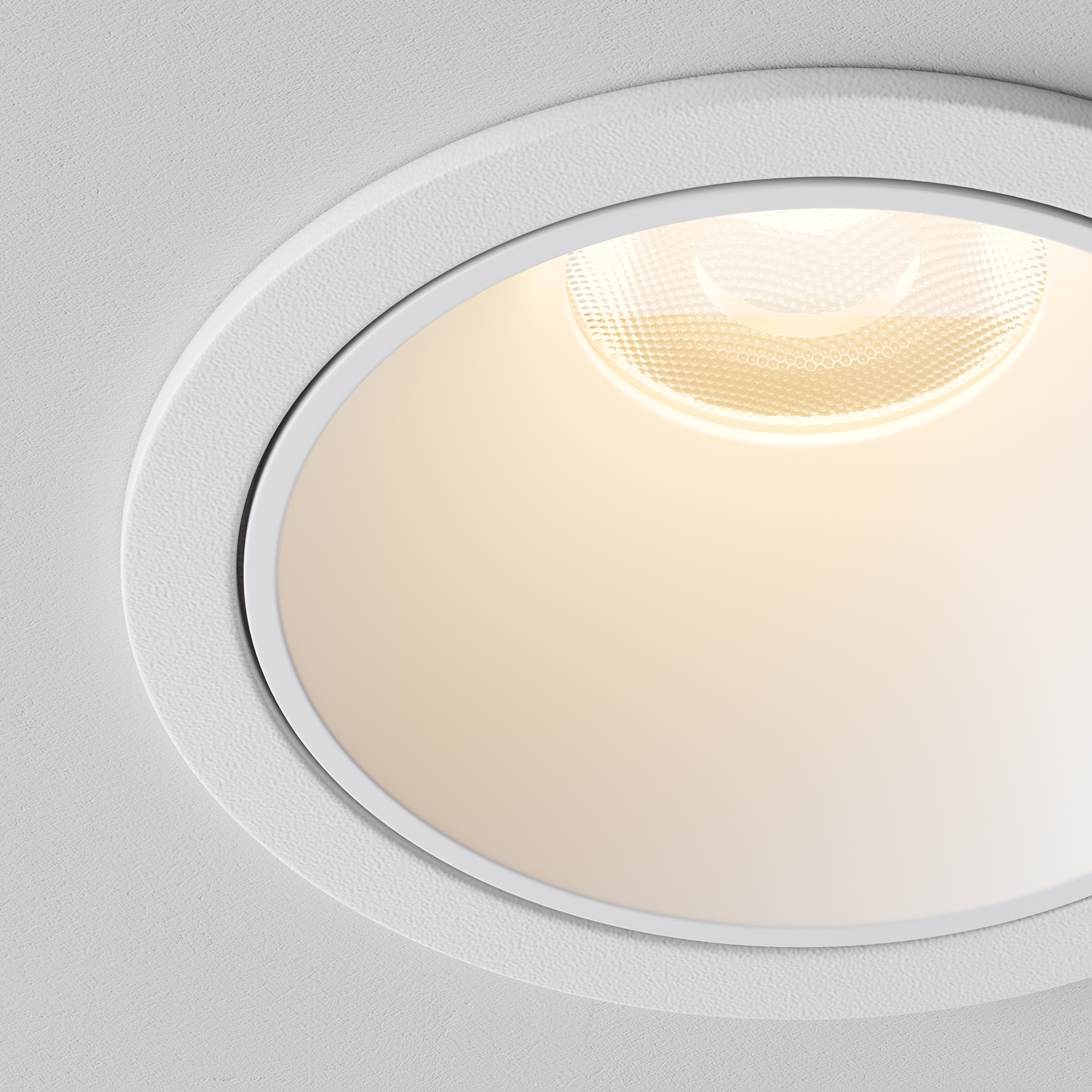 Встраиваемый светильник Maytoni Alfa LED DL043-01-10W3K-RD-W-1_MY