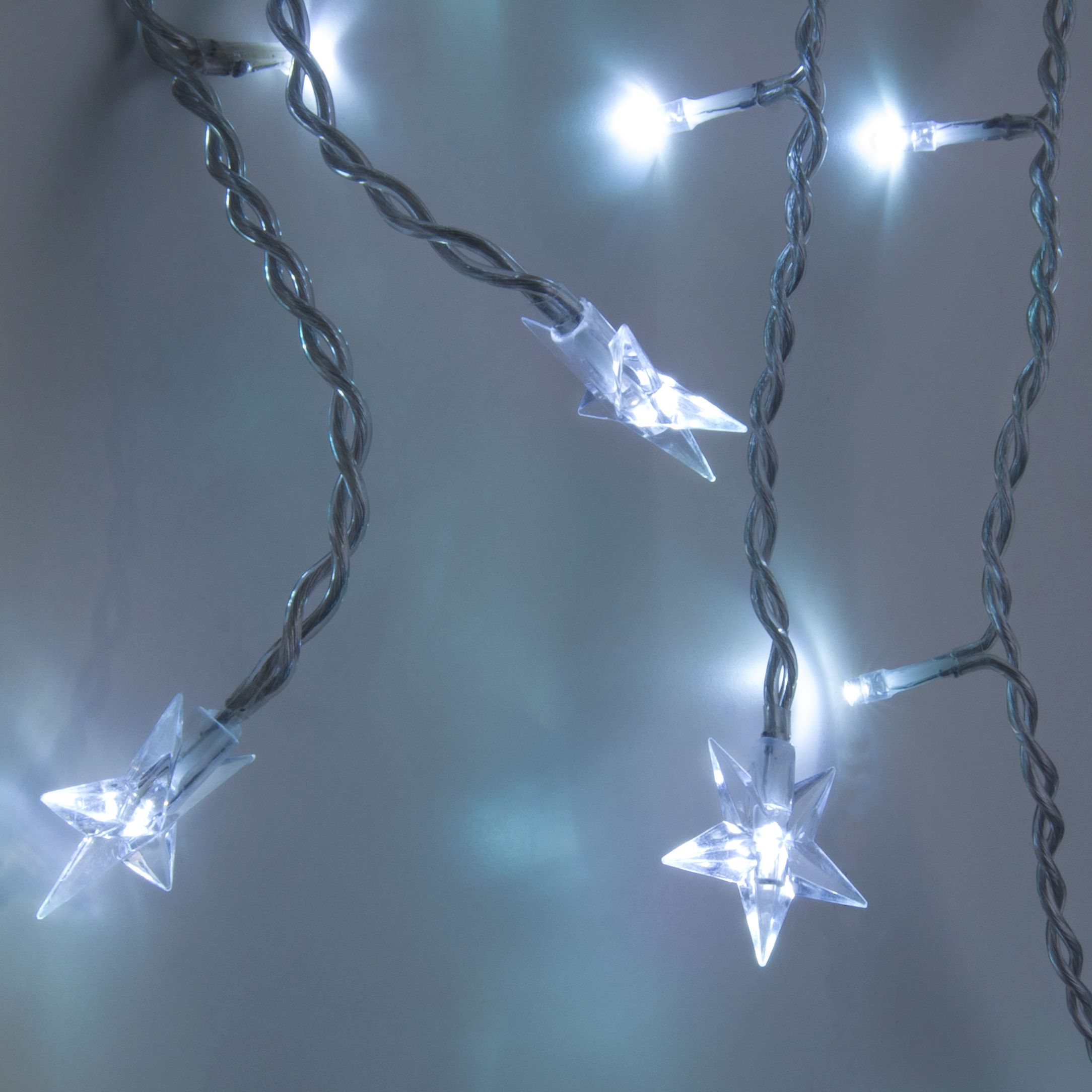 Гирлянда бахрома 64 LED, 1,8м, белый a049841_EU