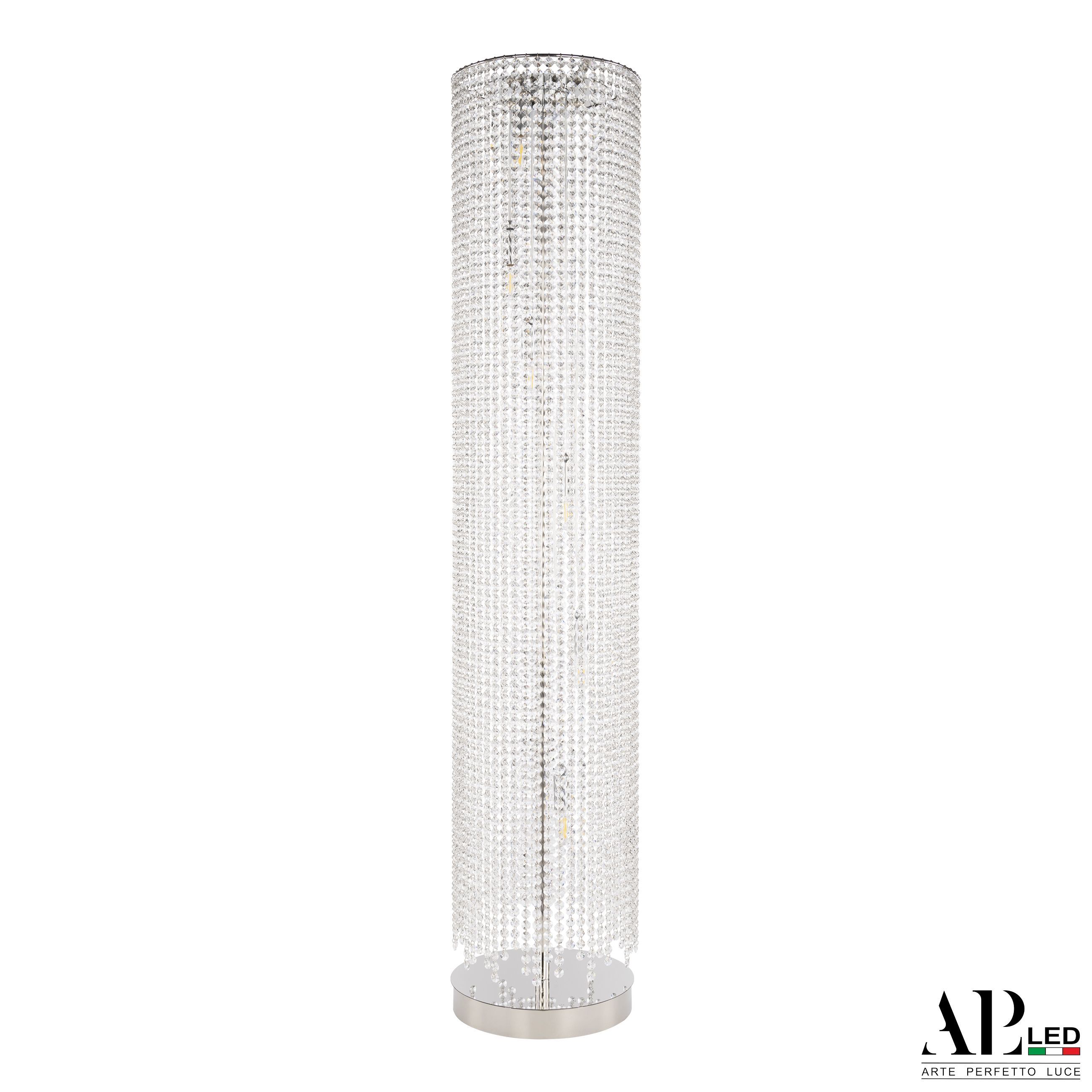 Торшер APL LED Rimini S500.T3.30-150.F.Ni.E14_BI