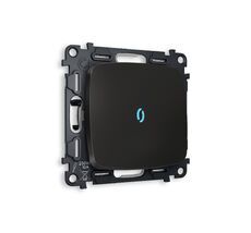 Выключатель одноклавишный проходной с подсветкой Ambrella Volt OMEGA QUANT MO802040_AMB