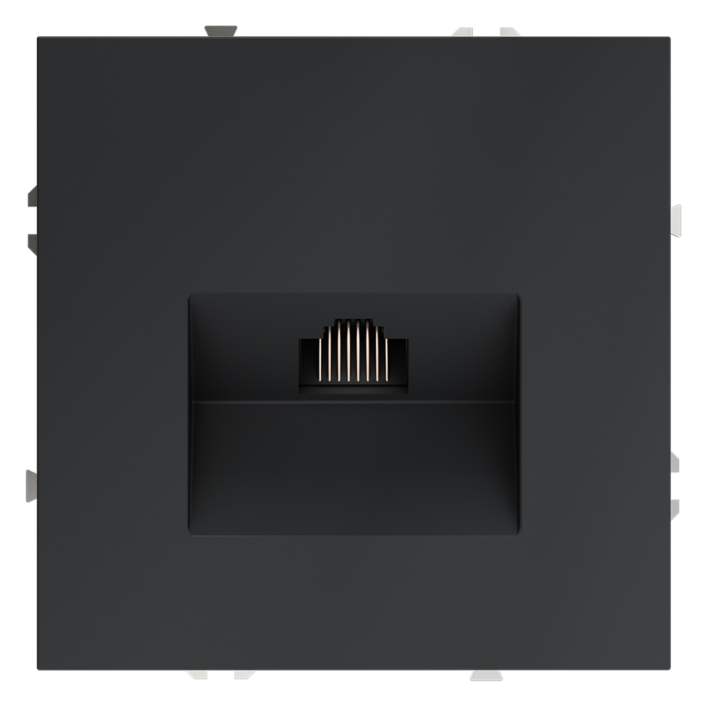 Розетка компьютерная встраиваемая VOLTUM S70 RJ45 VLS060107
