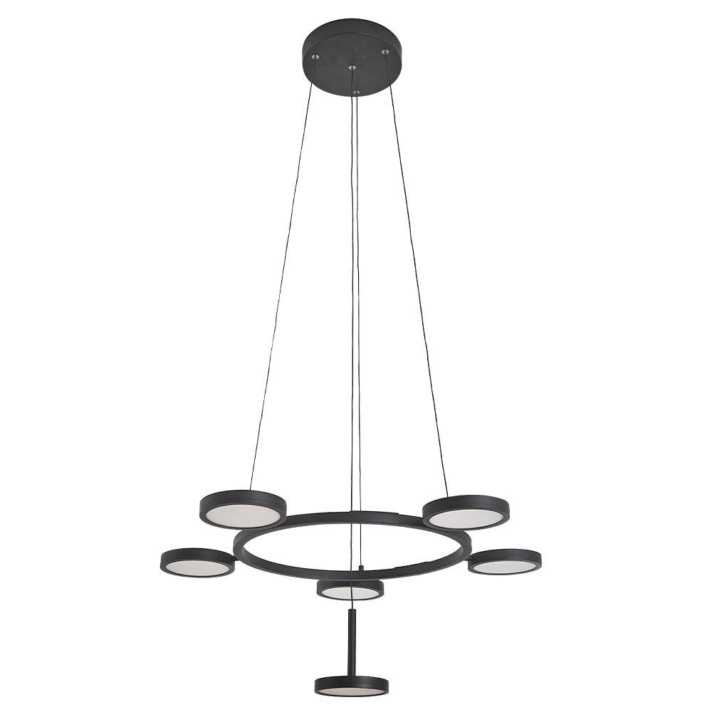 

Подвесная люстра Crystallux CLT 027C6 D700 BL, CLT 027C6 D700 BL