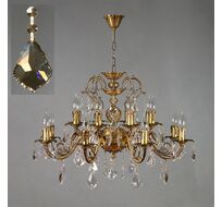 Хрустальная люстра Ambiente Ambient 8888/8+8 AB Honey Leaf_BZ