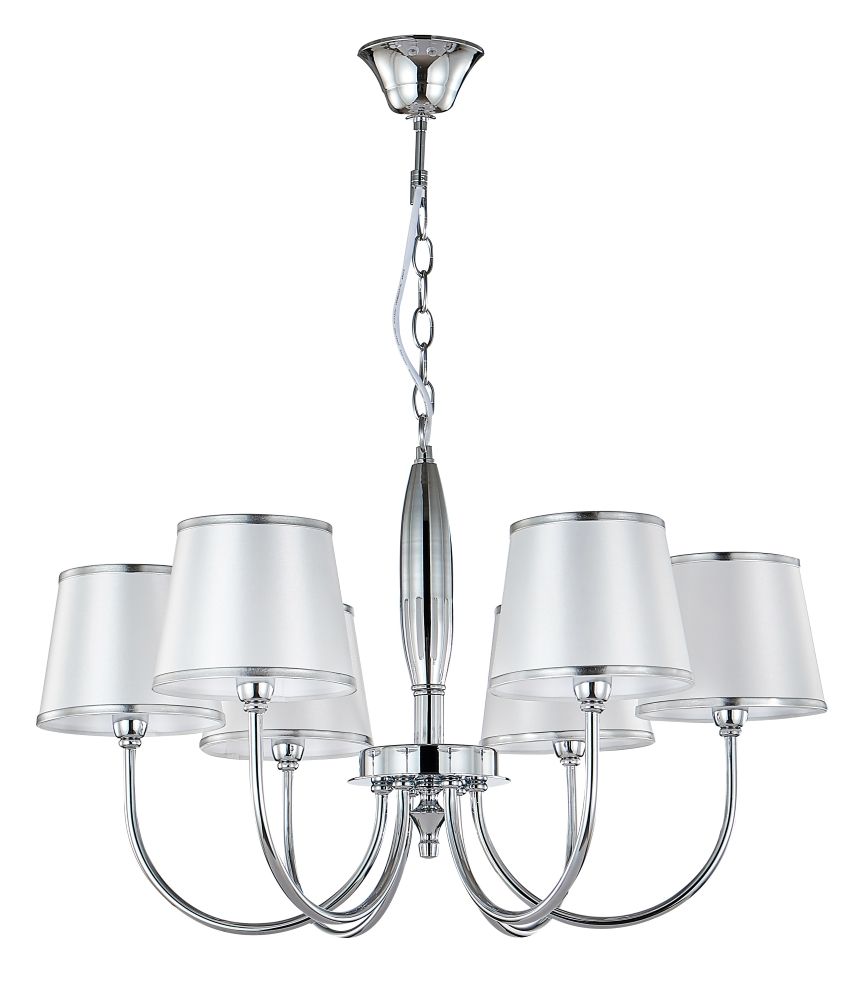 

Подвесная люстра Crystallux FAVOR FAVOR SP6 CHROME, FAVOR SP6 CHROME