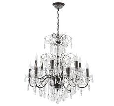 Подвесная люстра Crystal Lux ODELIS ODELIS SP12 BROWN_CR