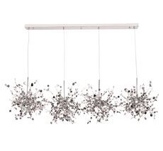 Подвесная люстра Crystallux GARDEN GARDEN SP3х4 L1600 CHROME_CR