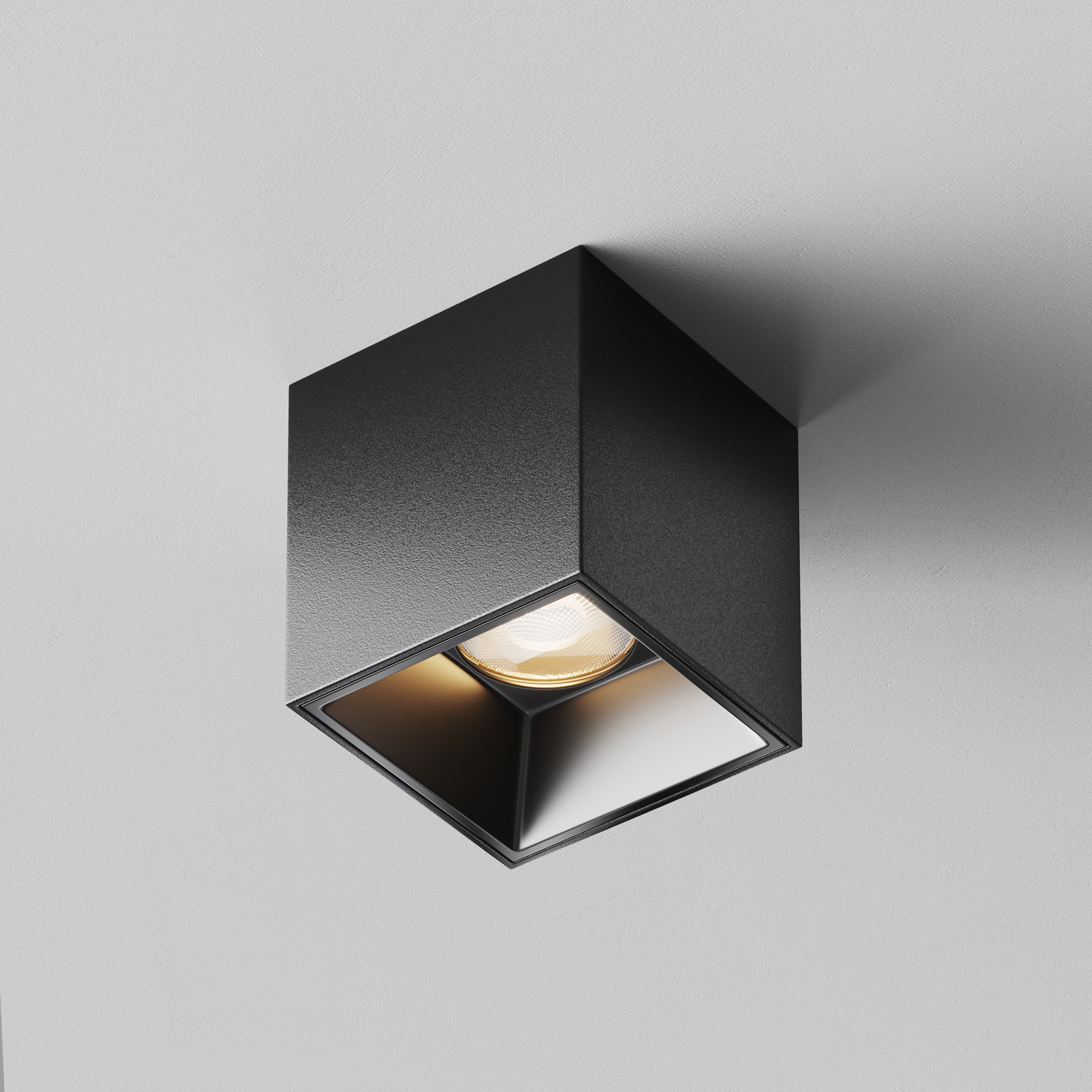 Накладной светильник Maytoni Alfa LED C064CL-5W3K-SQ-B_MY