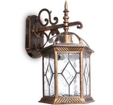 Настенный светильник уличный в виде фонаря IP44 Feron 11335_FR