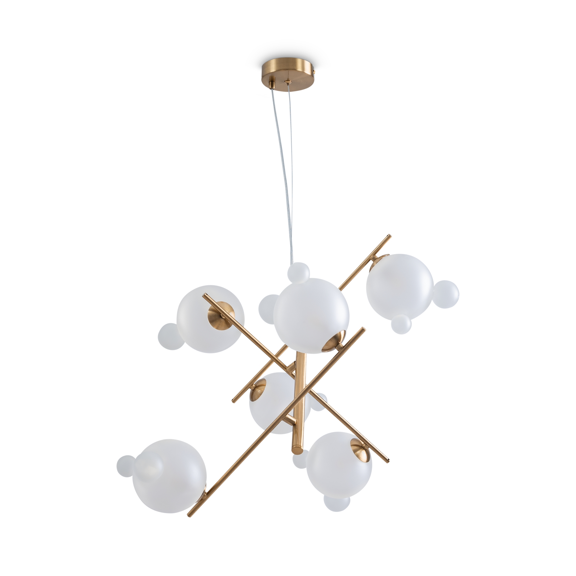 Подвесная люстра Freya Flaty FR5374PL-06BS_MY