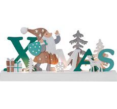 Светодиодный Светильник-статуэтка новогодний на батарейках Eglo REINBEK 411287