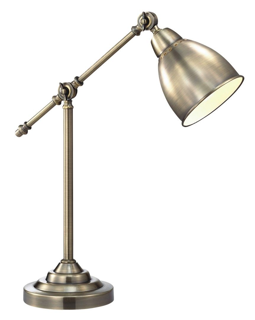 Настольная лампа ArteLamp BRACCIO A2054LT-1AB, цвет бронзовый