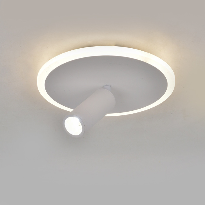 Настенно-потолочный светодиодный светильник 20046LED Escada 20046SMA/01LED WH_ESC