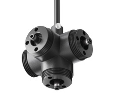 Х-образный вертикальный коннектор для системы Shelf с вводом питания Maytoni CA019L4C-P-B_MY