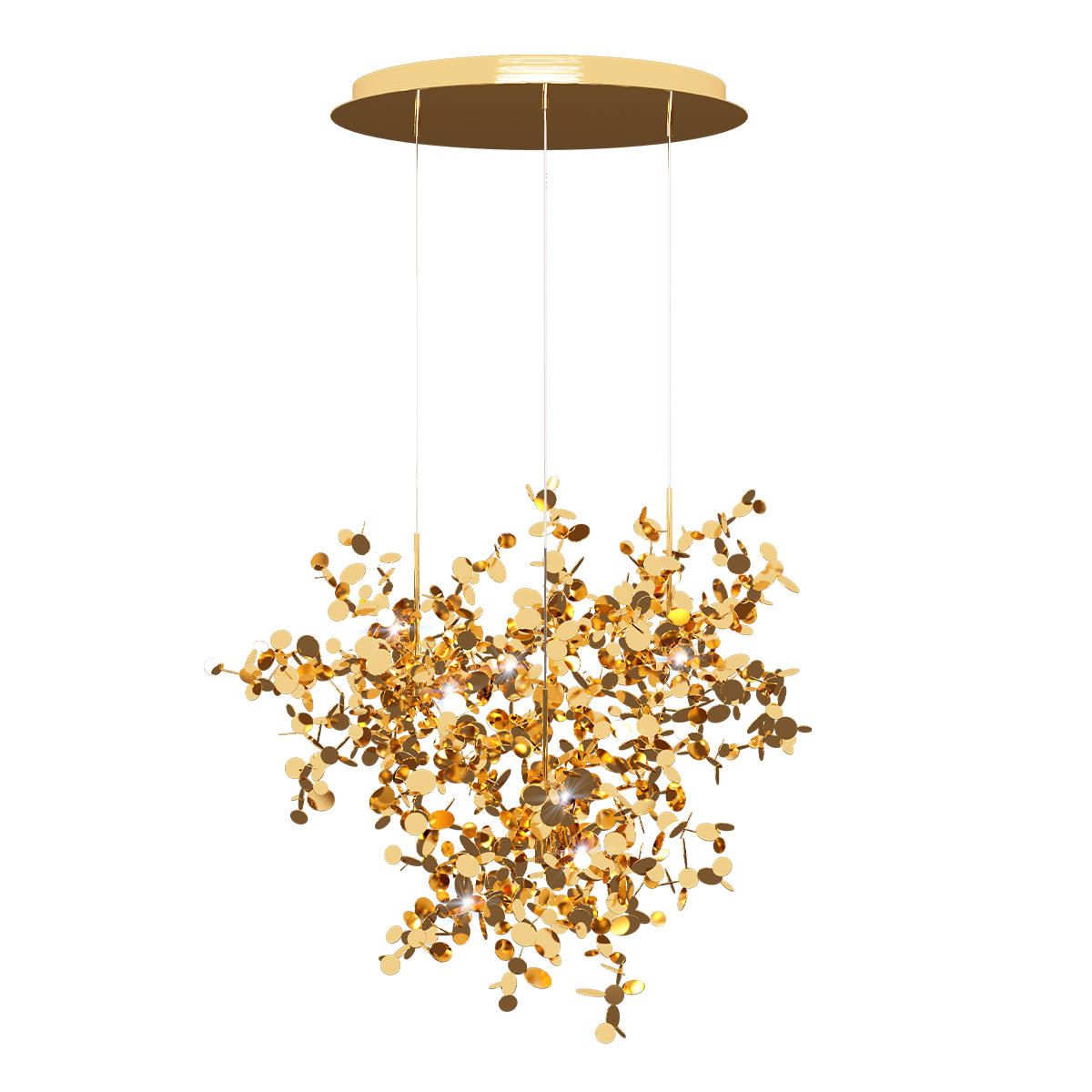 Подвесная люстра Loft IT Spark 10101/3 Gold_LF