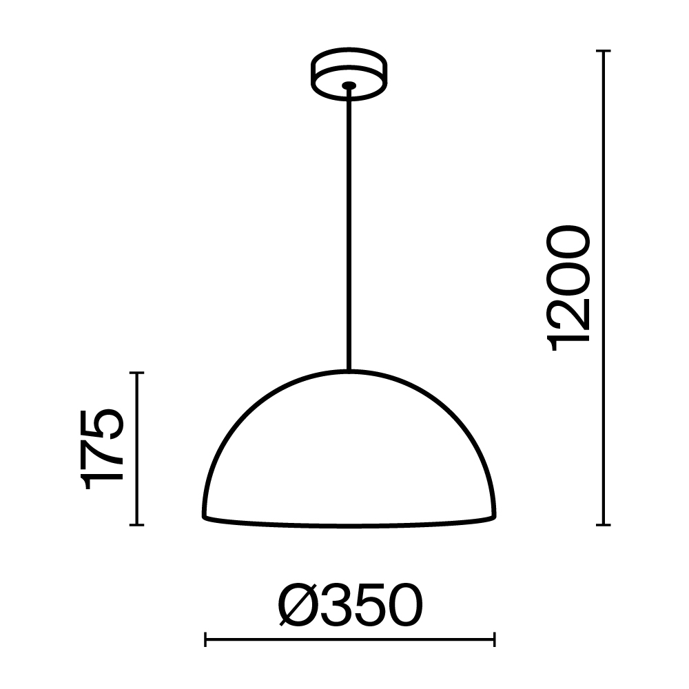 Подвесной светильник Maytoni Basic colors MOD168PL-01BG_MY
