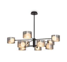 Подвесная люстра на штанге Freya Flight FR5544CL-10B_MY