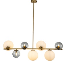 Люстра потолочная на штанге (11023/7R Bronze) Indigo V000112