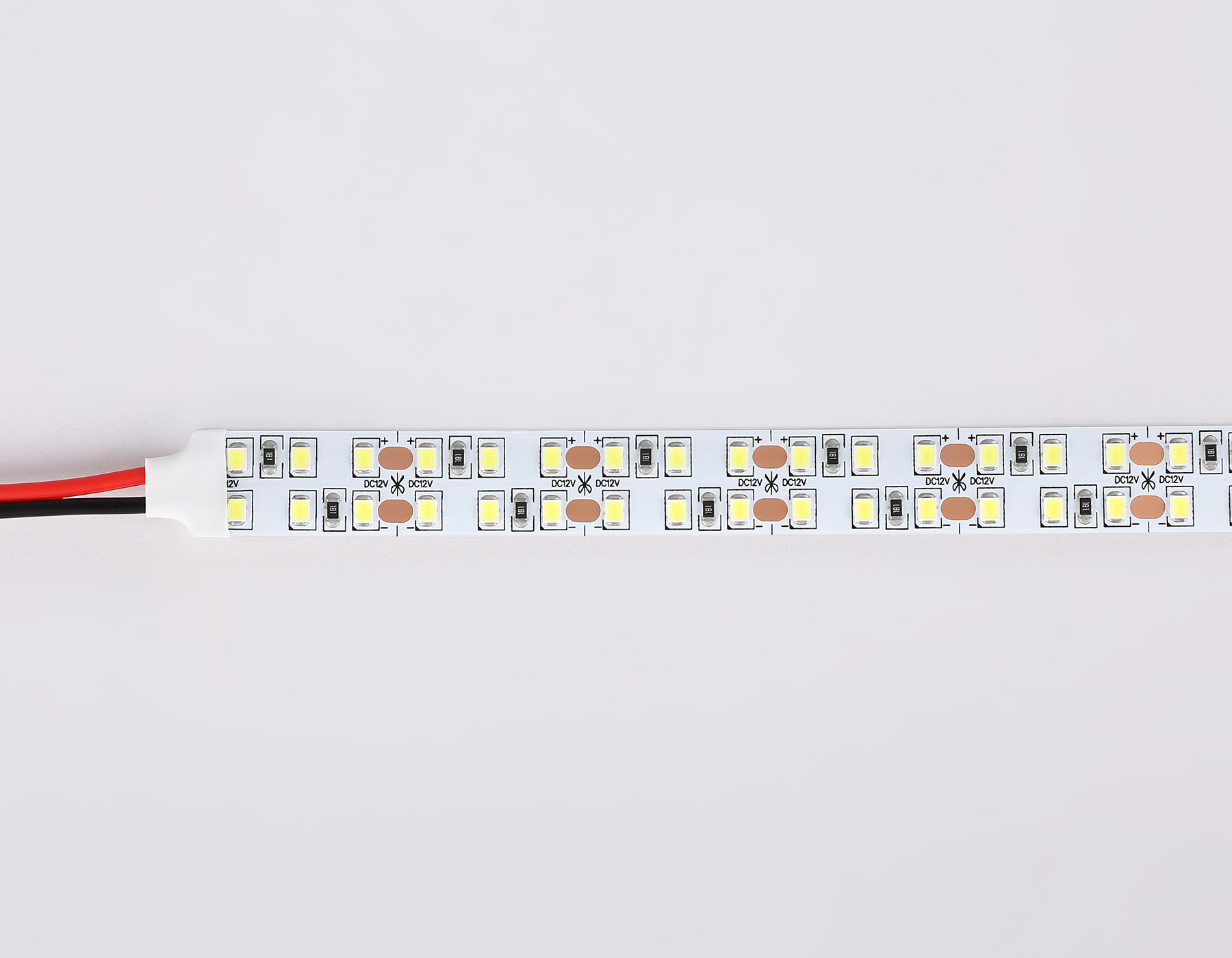 Светодиодная лента двухрядная 2835 240Led, 19.2W m, 12V IP20 6500K 5m Ambrella Light GS GS1603_AMB