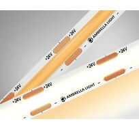 Светодиодная лента Ambrella Light GS4651 COB 320Led /10W m/ 24V 3000K 5m Ambrella Light LED Strip GS4651_AMB