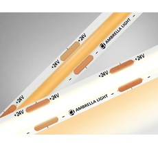 Светодиодная лента Ambrella Light GS4651 COB 320Led /10W m/ 24V 3000K 5m Ambrella Light LED Strip GS4651_AMB