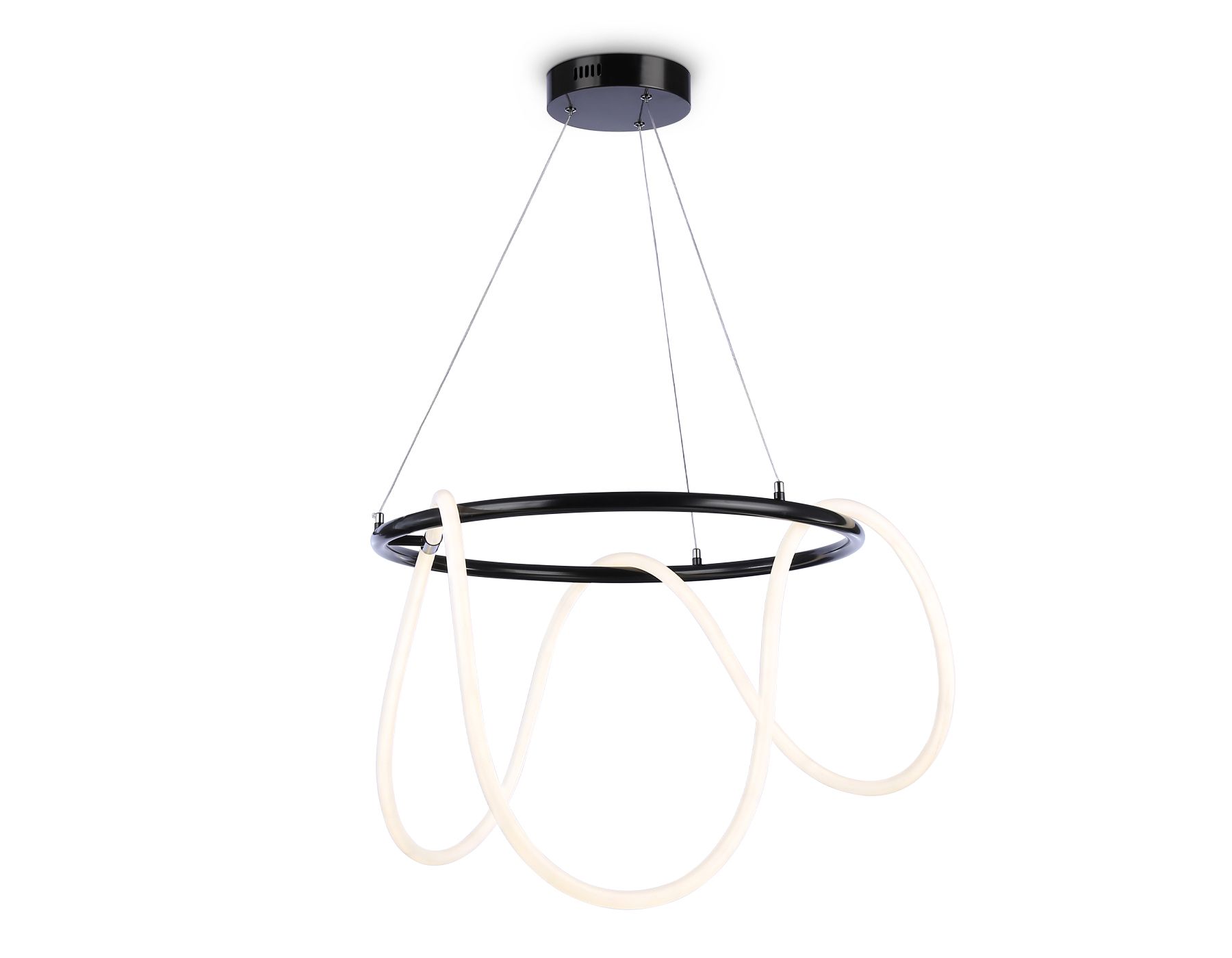 Подвесная люстра Ambrella light с пультом Line FL10501_AMB