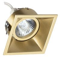 Точечный светильник LightStar встраиваемый декоративный под заменяемые галогенные или LED лампы Domino 214503_LS