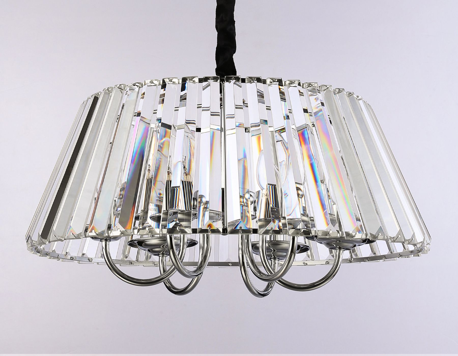 Подвесная люстра Ambrella light с хрусталем Traditional TR5038_AMB