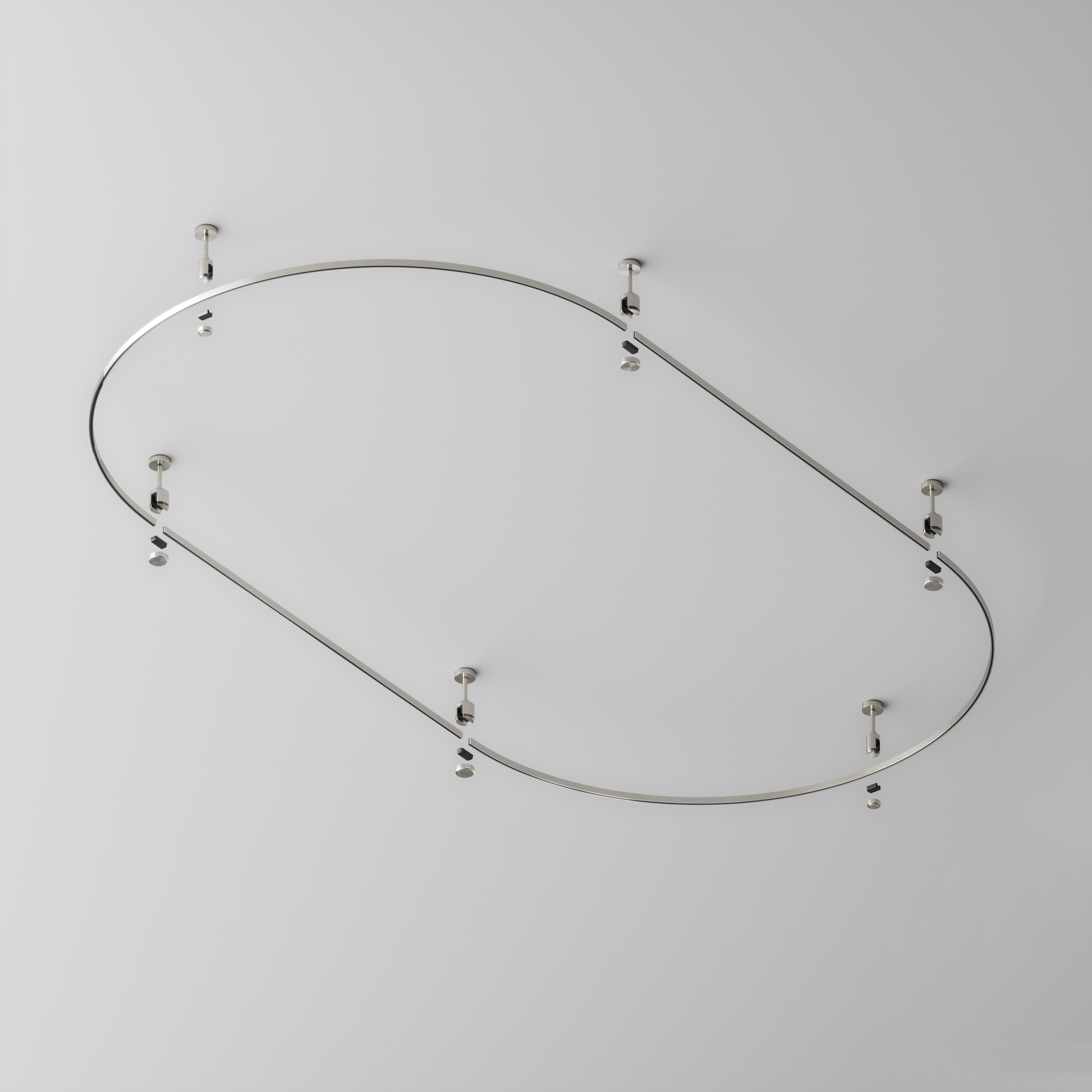 Шинопровод накладной/подвесной Maytoni Busbar trunkings Flarity TRX154-2SR-D1200-PT_MY