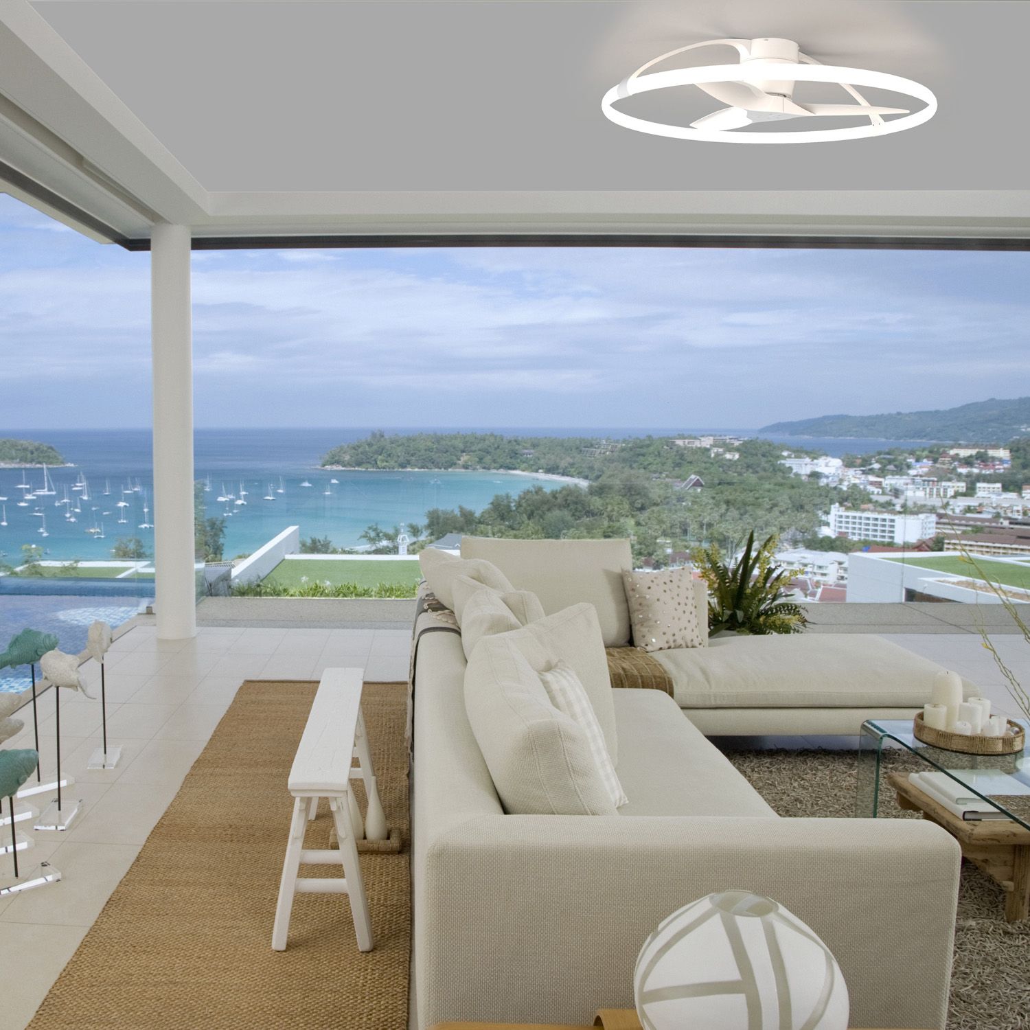 Люстра-вентилятор Mantra NEPAL 7530_MN