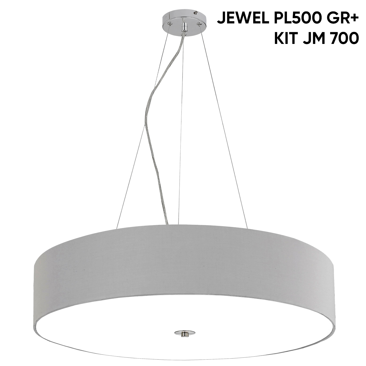 Потолочный светильник Crystallux JEWEL JEWEL PL700 GR_CR