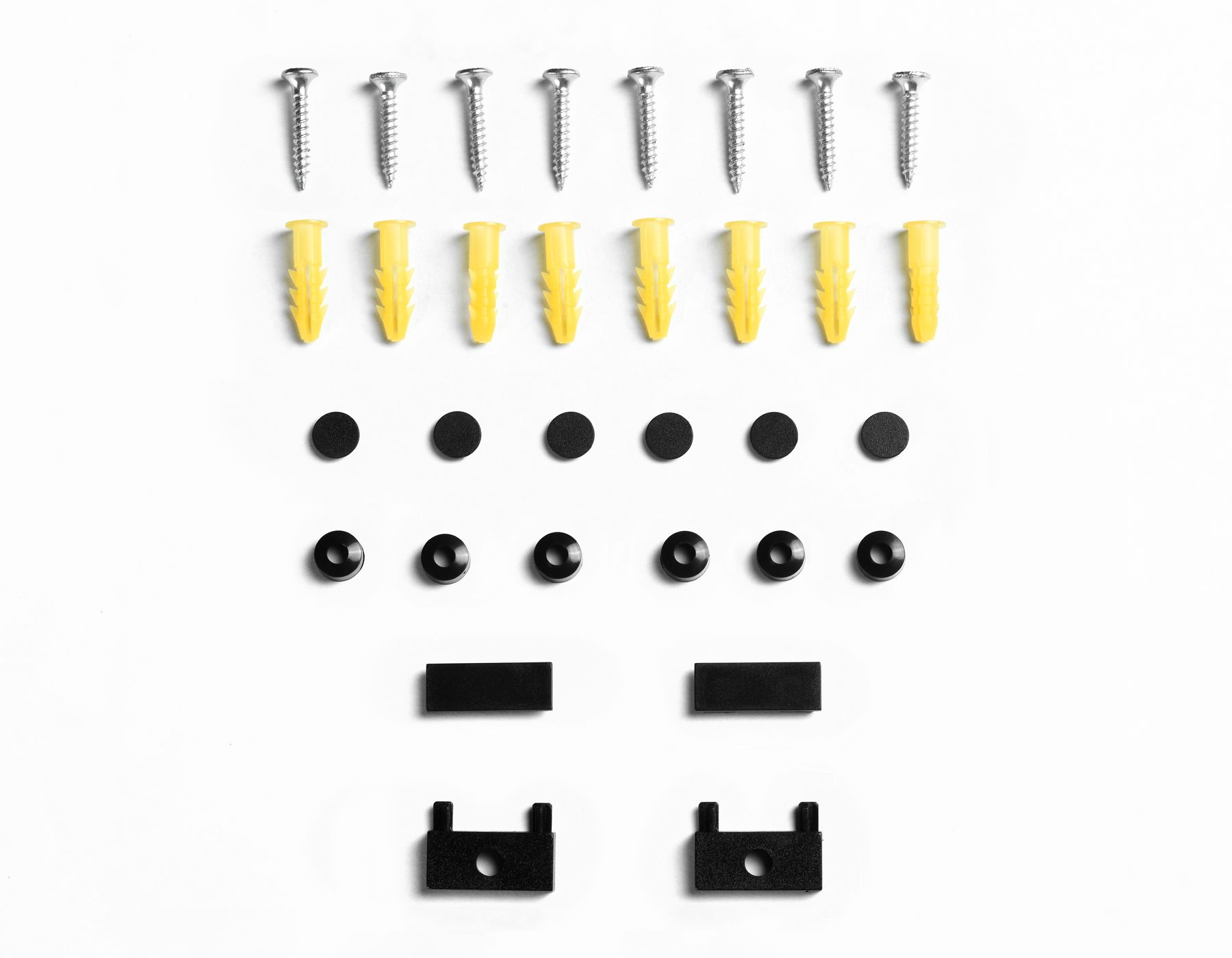 Крепеж монтажный для шинопровода Magnetic Ultra Slim 2м черный Ambrella Light Track System TRACK SYSTEM GV1034_AMB