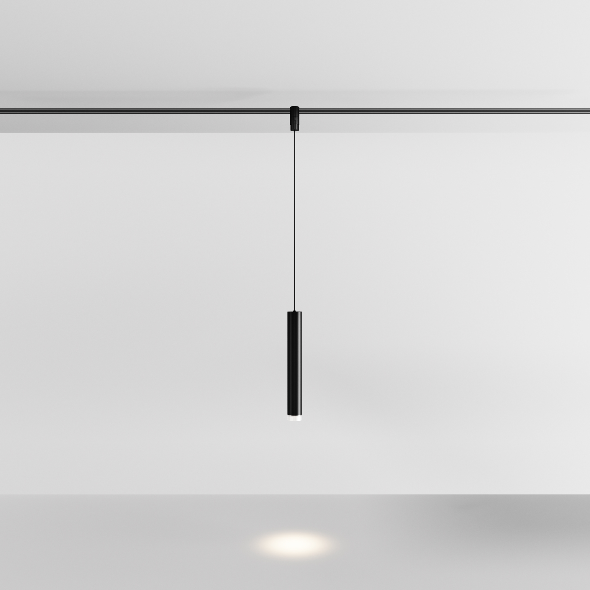 Трековый подвесной светильник Maytoni Skim TR210-1-5W3K-M-B_MY