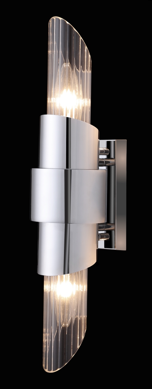 Настенный светильник Crystallux JUSTO JUSTO AP2 CHROME_CR