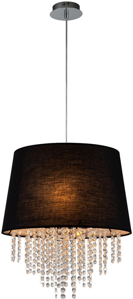 Подвесная люстра хрусталь Escada 652/3S Black_ESC