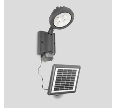 Настенный светильник уличный на солнечной батарее водонепроницаемый ip44 с датчиком движения и освещенности Oasis Light W6102S-PIR SL Gr_OL