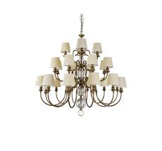 Подвесная люстра Newport CALIFORNIA 31010+12/C black brass без абажуров_NP