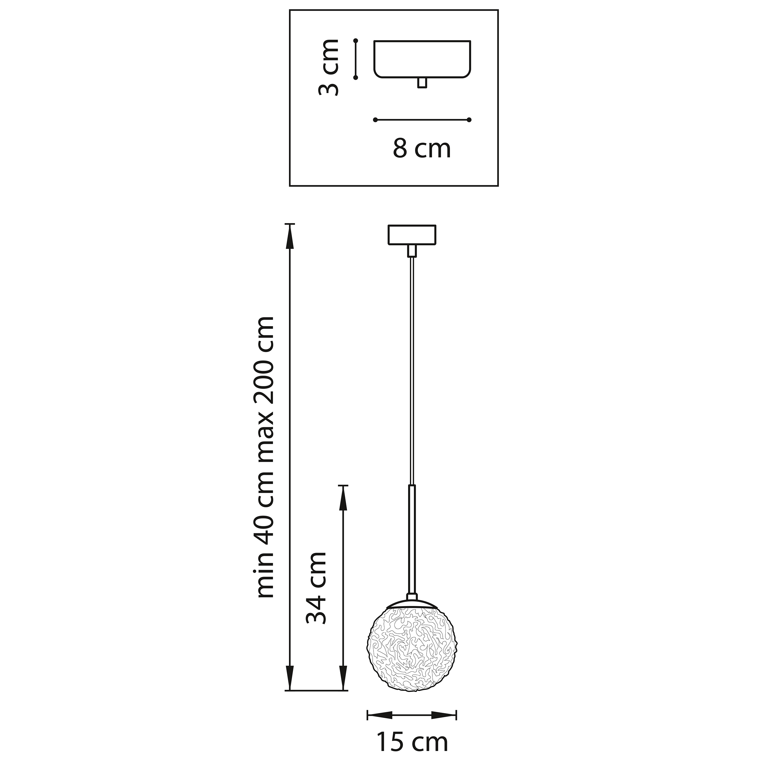 Подвесной светильник LightStar BARI 815210_LS