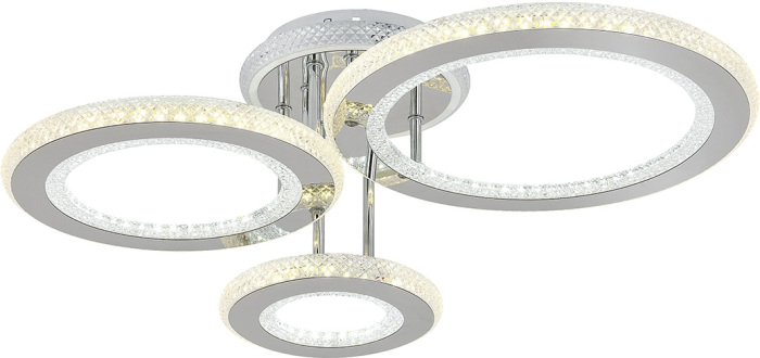 Потолочная люстра (+ночной режим) светодиодная Escada 10297/3LED BL_ESC