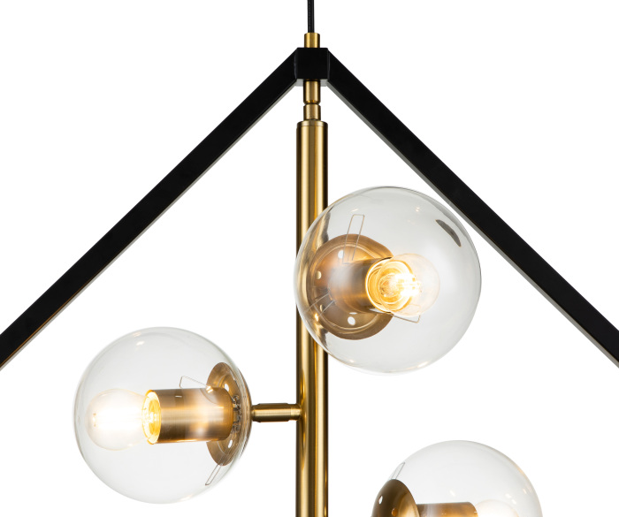 Люстра подвесная (13005/A/4P Black) Indigo V000106