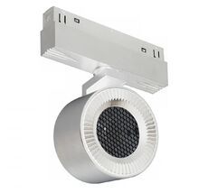 Поворотный магнитный трековый светильник iLedex VISION 4822-010-D82-12W-38DG-3000K WH (WALL WASHER)_IX