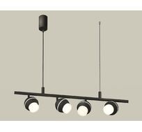 Подвесная люстра Ambrella light с дополнительной подсветкой и акрилом Traditional DIY XB9002550_AMB