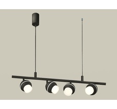 Подвесная люстра Ambrella light с дополнительной подсветкой и акрилом Traditional DIY XB9002550_AMB