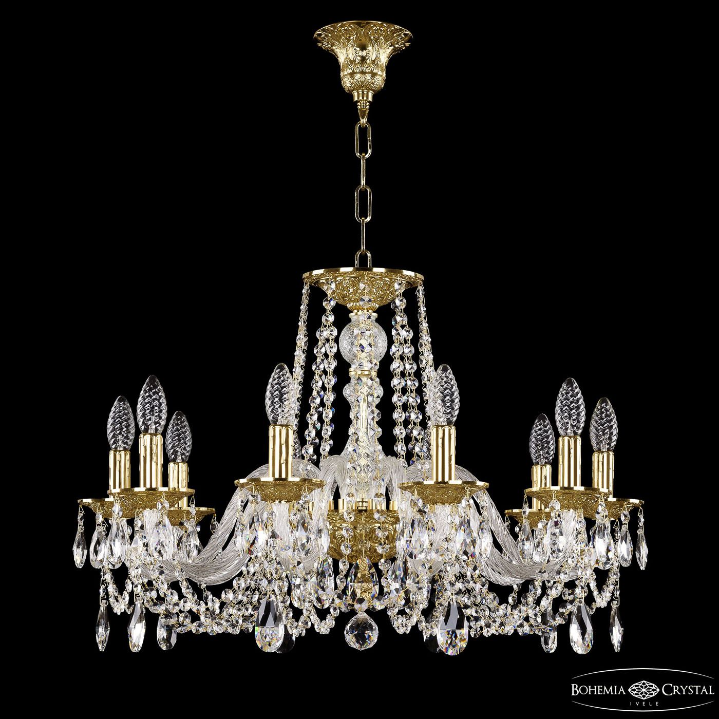 

Хрустальная люстра Bohemia Ivele 16202/10/240 G, 16202/10/240 G