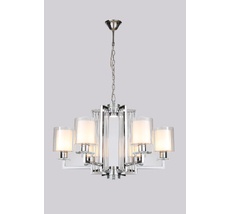 Подвесная люстра iLamp King RM6201-6 CR+CL_IP