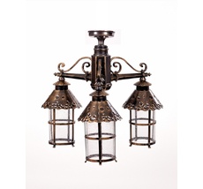 Потолочный светильник уличный IP44 Oasis Light 81570A/3 Gb_OL